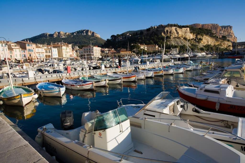 La Savinienne De Cassis- 5Mn Port Plage Face Mer Eksteriør billede