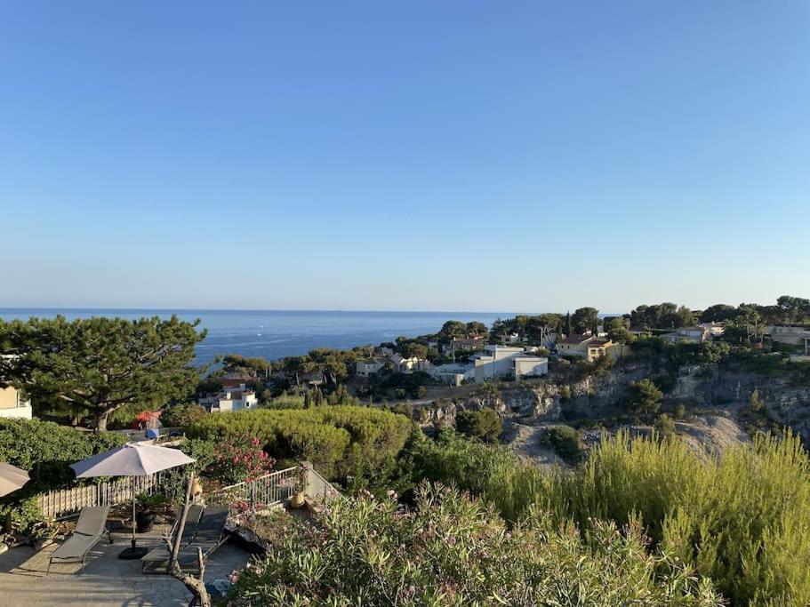 La Savinienne De Cassis- 5Mn Port Plage Face Mer Eksteriør billede