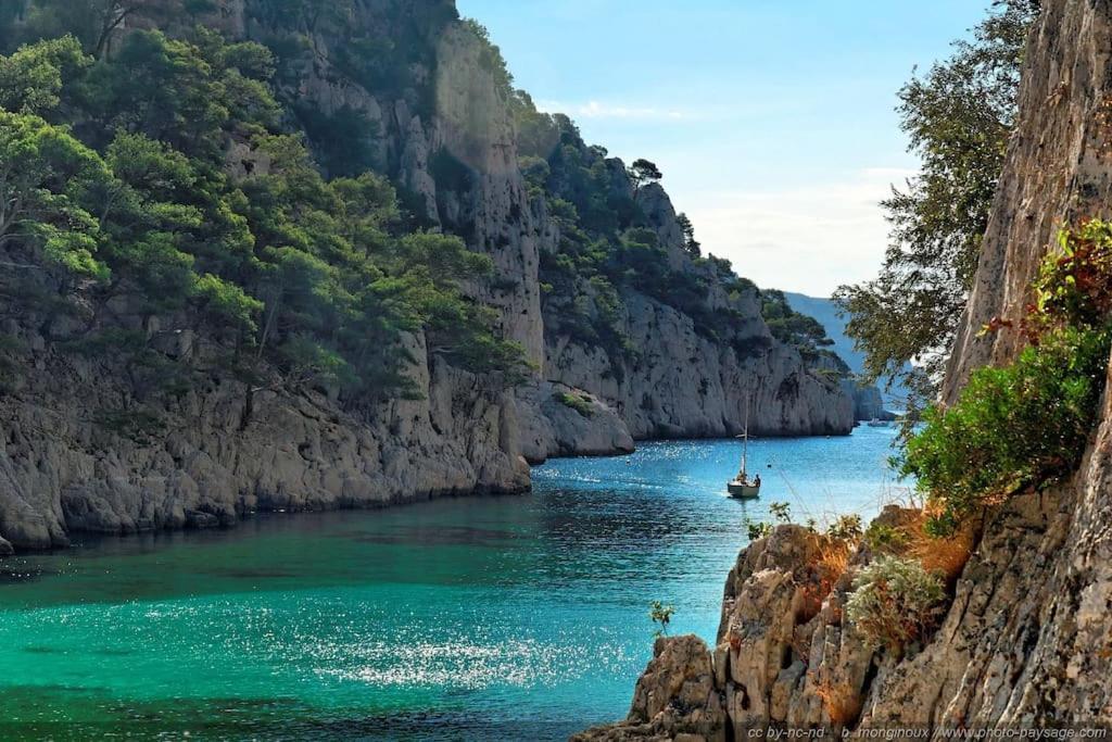 La Savinienne De Cassis- 5Mn Port Plage Face Mer Eksteriør billede
